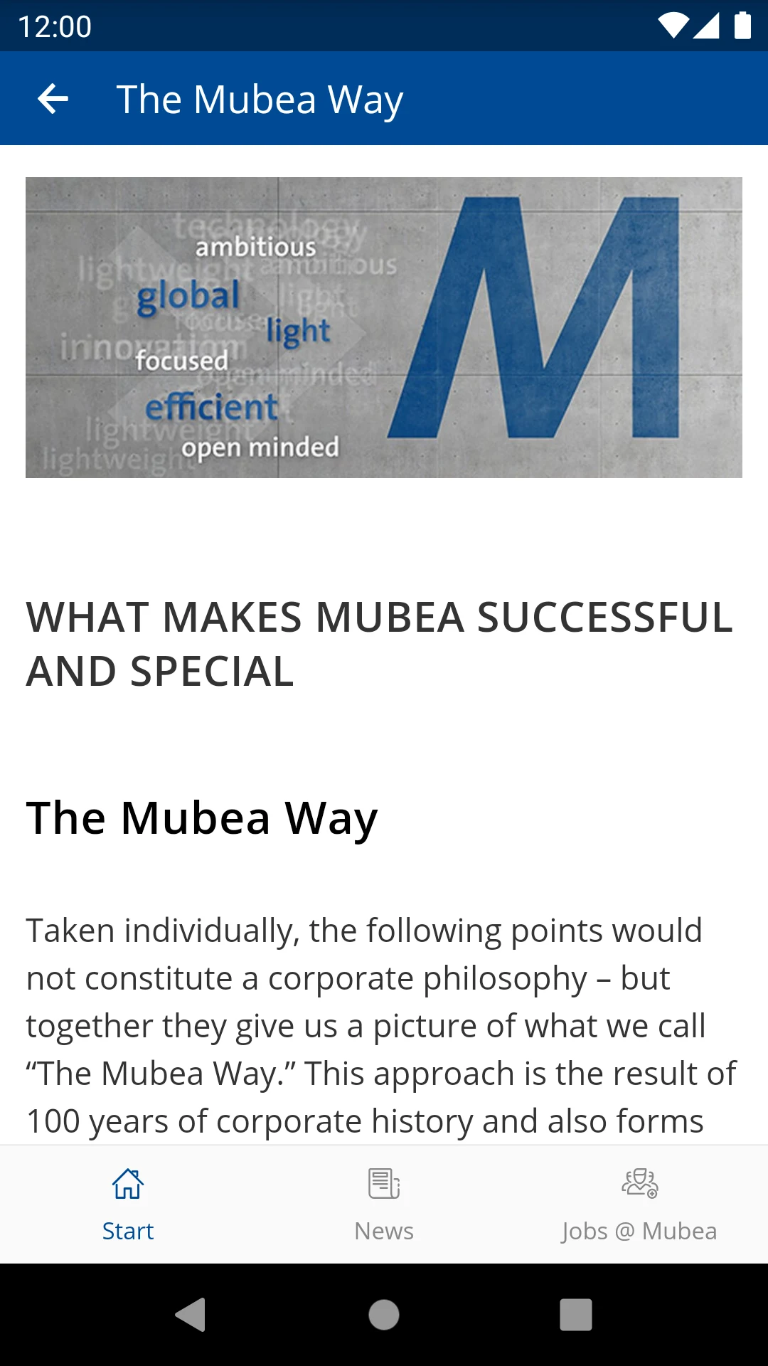WE@Mubea screenshot